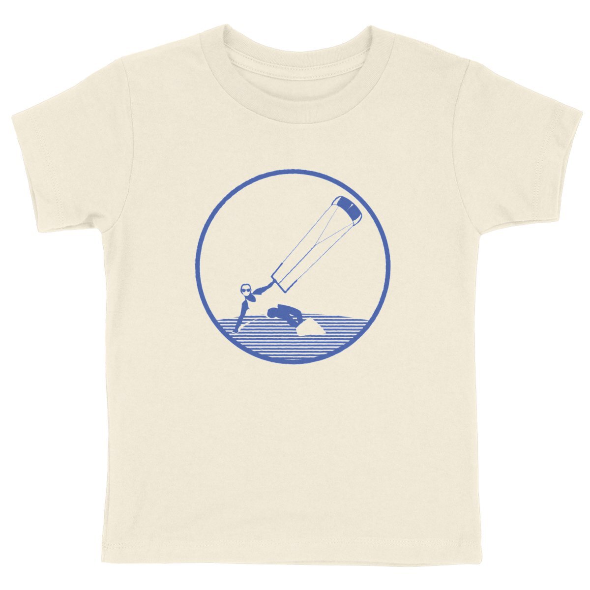 T-shirt Enfant - Fille - 100% Coton BIO - Kitesurf W