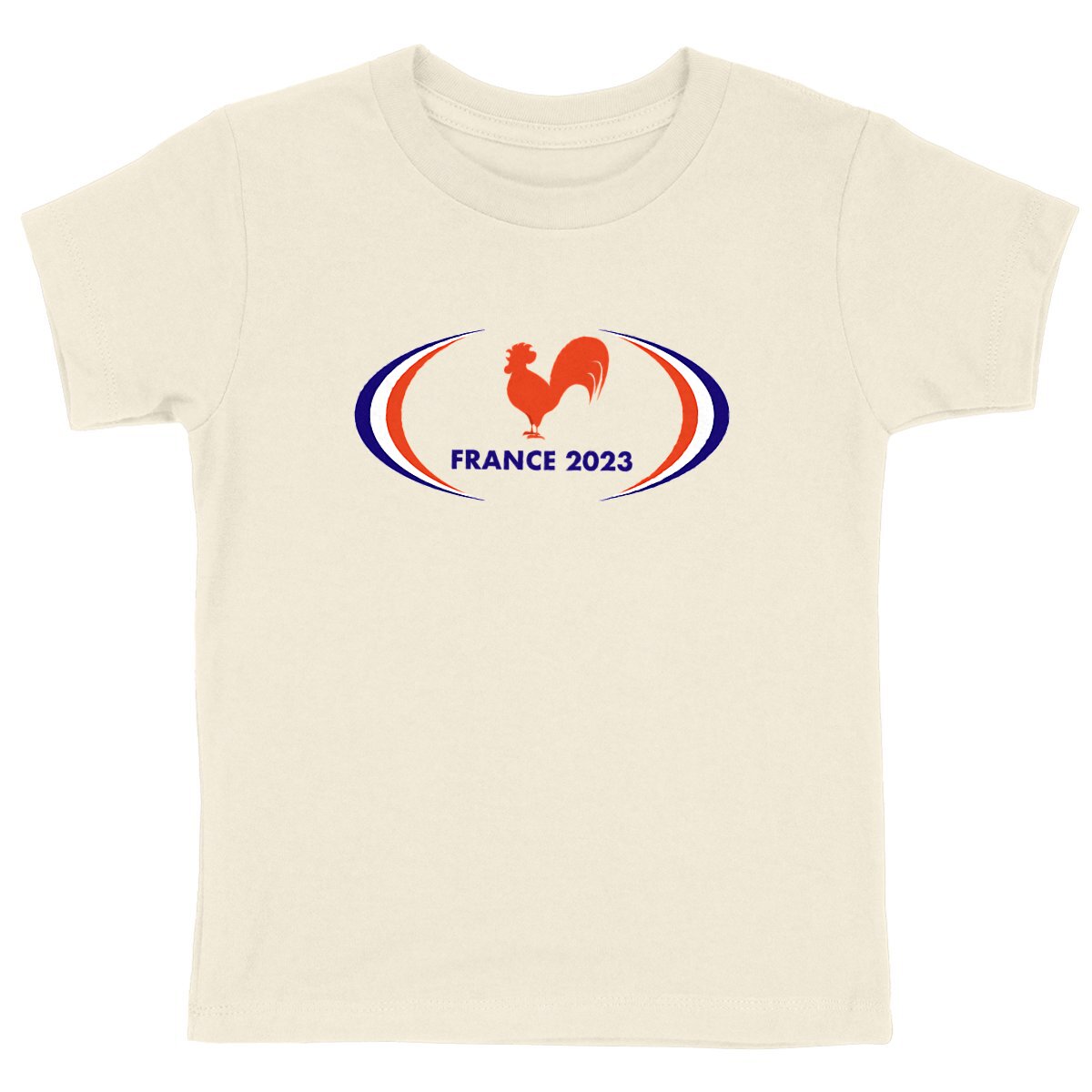 T-shirt Enfant - Garçon - 100% Coton BIO - France 2023