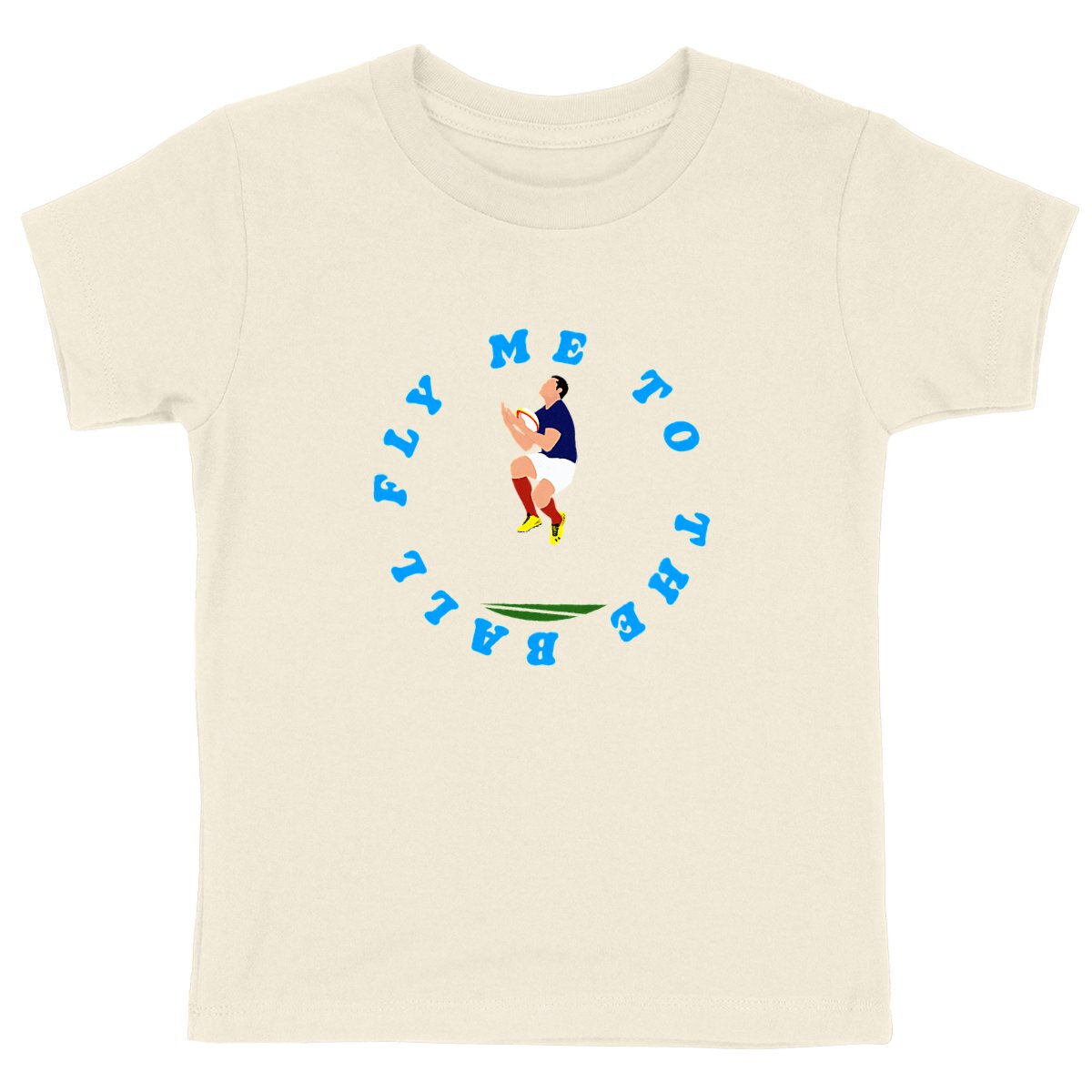T-shirt Enfant - Garçon - 100% Coton BIO - Fly me to the ball