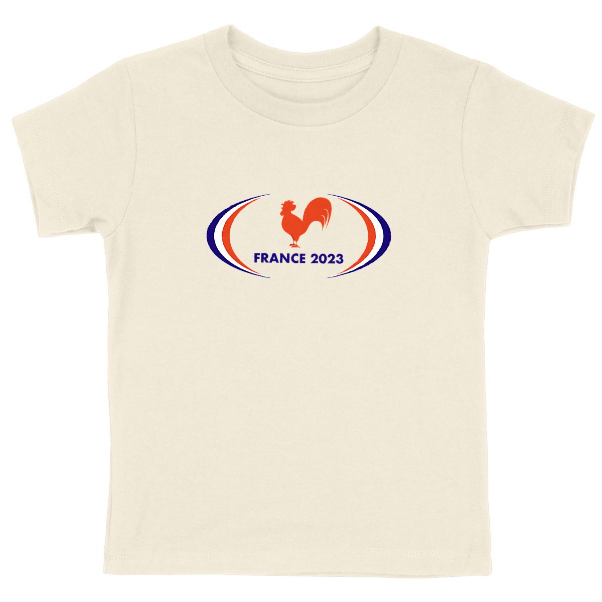 T-shirt Enfant - Fille - 100% Coton BIO - France 2023