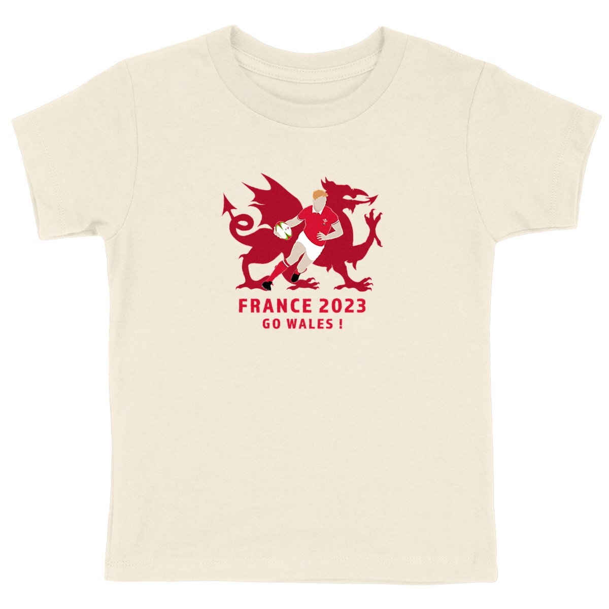 T-shirt Enfant - Garçon - 100% coton BIO - Wales