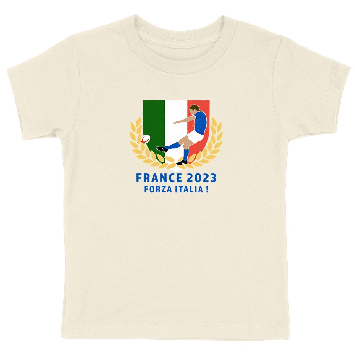 T-shirt Enfant - Garçon - 100% coton BIO - Italie