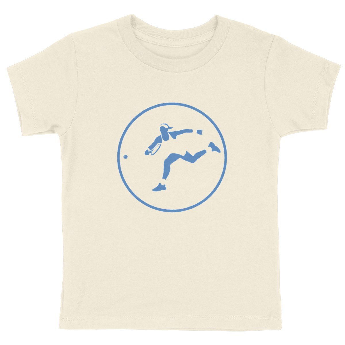 T-shirt Enfant - Fille - Coton BIO - Tennis W