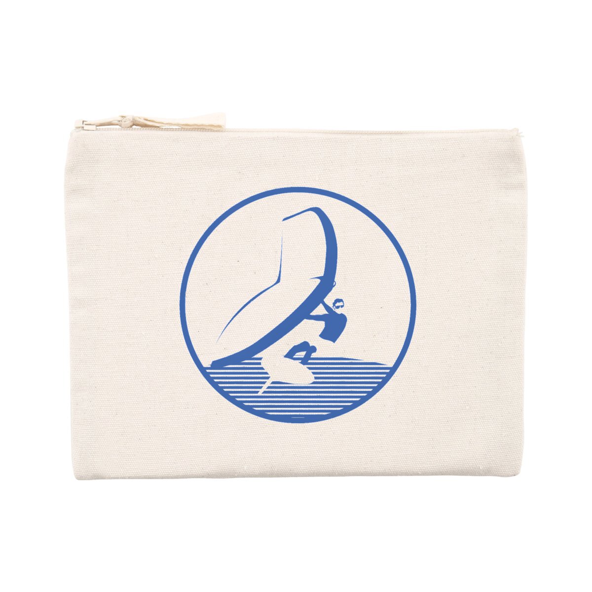 Pochette zippée - Coton recyclé - 21,5 x 16 cm - Wingfoil H