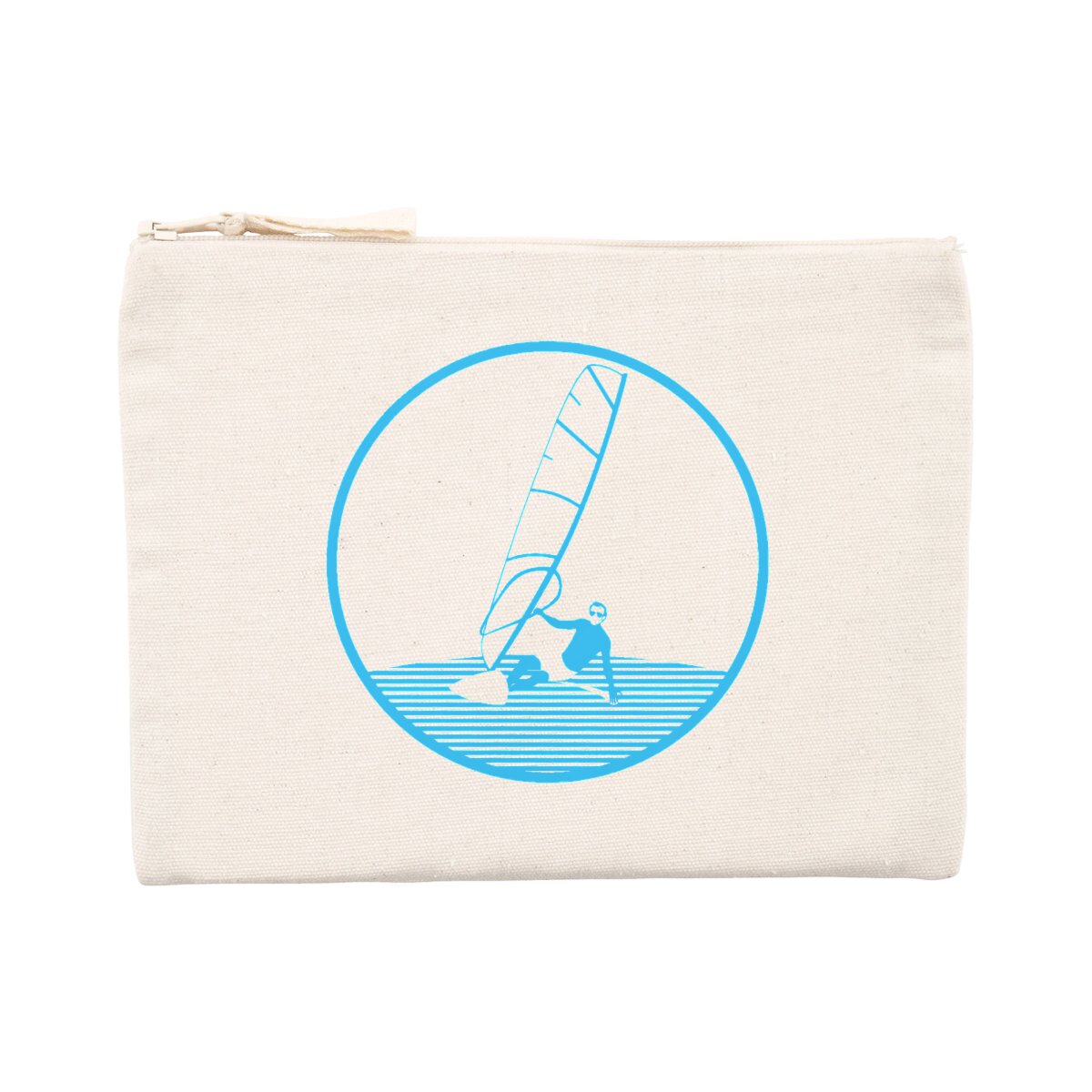 Pochette zippée - Coton recyclé - 21,5 x 16 cm - Funboard H