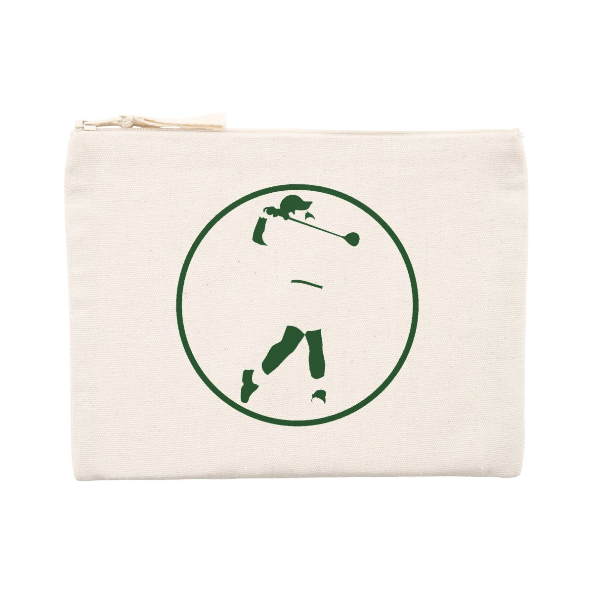 Pochette zippée - Coton recyclé - 21,5 x 16 cm - Golf H