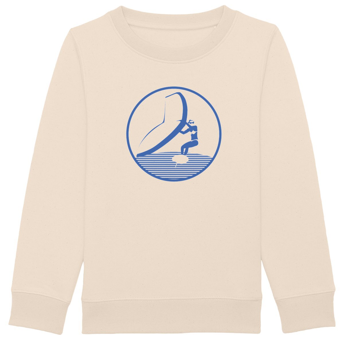 Sweatshirt Enfant - Fille - Épais - Coton BIO - Wingfoil W
