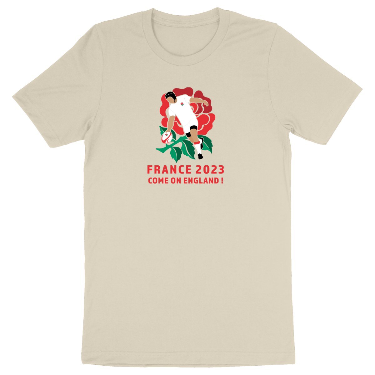 T-shirt Homme - Épais - 100% coton BIO - Angleterre