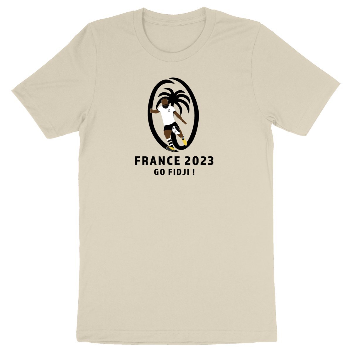 T-shirt Homme - Épais - 100% coton BIO - Fidji