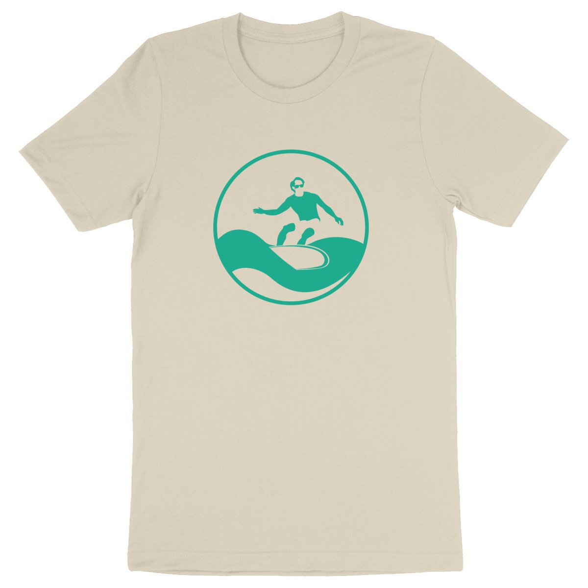 T-shirt Homme - Épais - 100% Coton BIO - Surf H