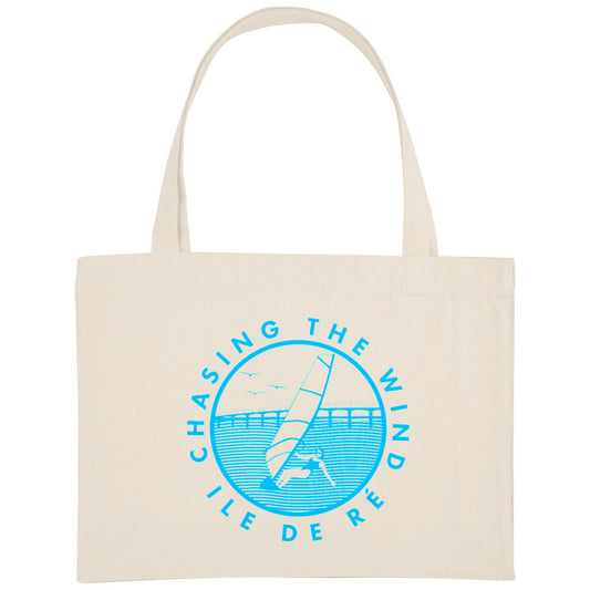 Shopping bag - Épais - Coton recyclé - Chasing the wind planche W