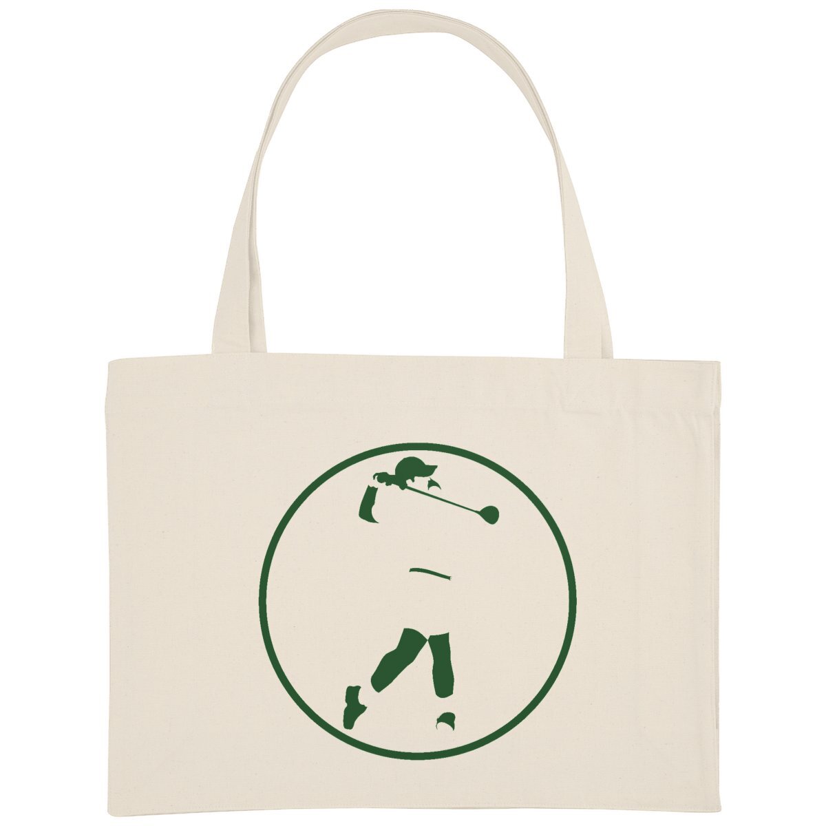 Grand Shopping bag - Épais - Coton recyclé - 49 x 37 cm - Golf H
