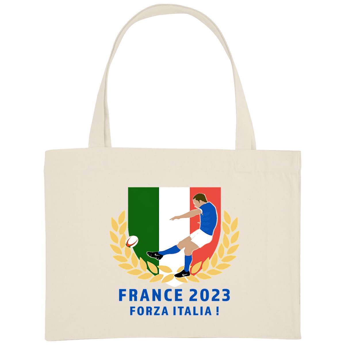 Shopping bag - Épais - Coton recyclé - Italie