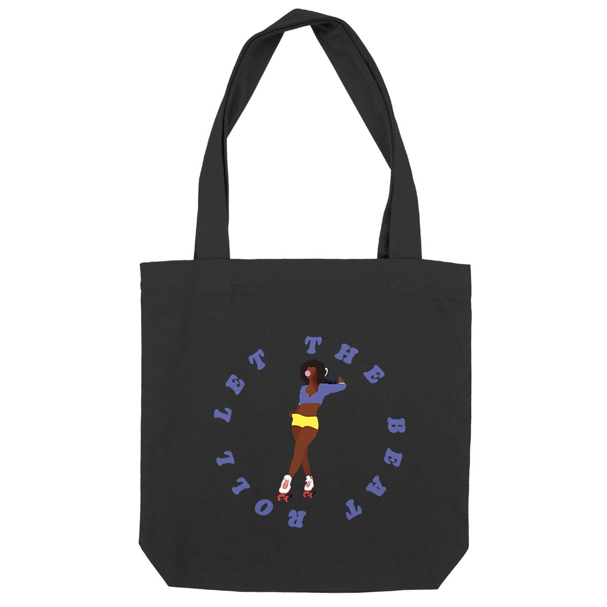 Tote bag - Épais - Coton recyclé - Let the beat roll