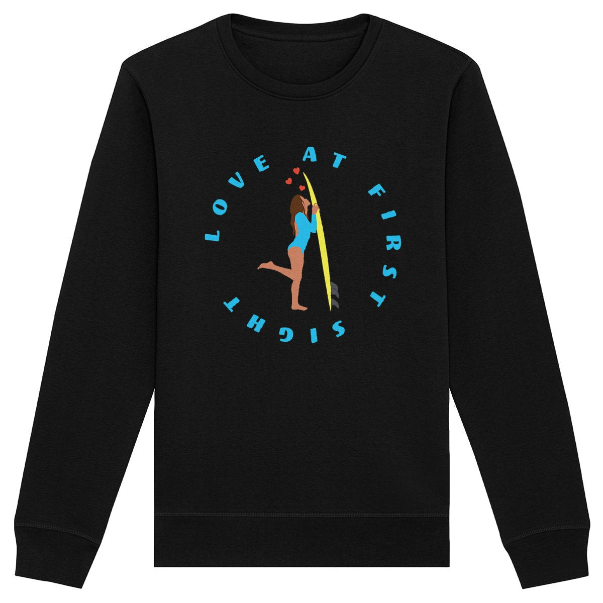 Sweatshirt Femme - Léger - Coton BIO - Love at first sight