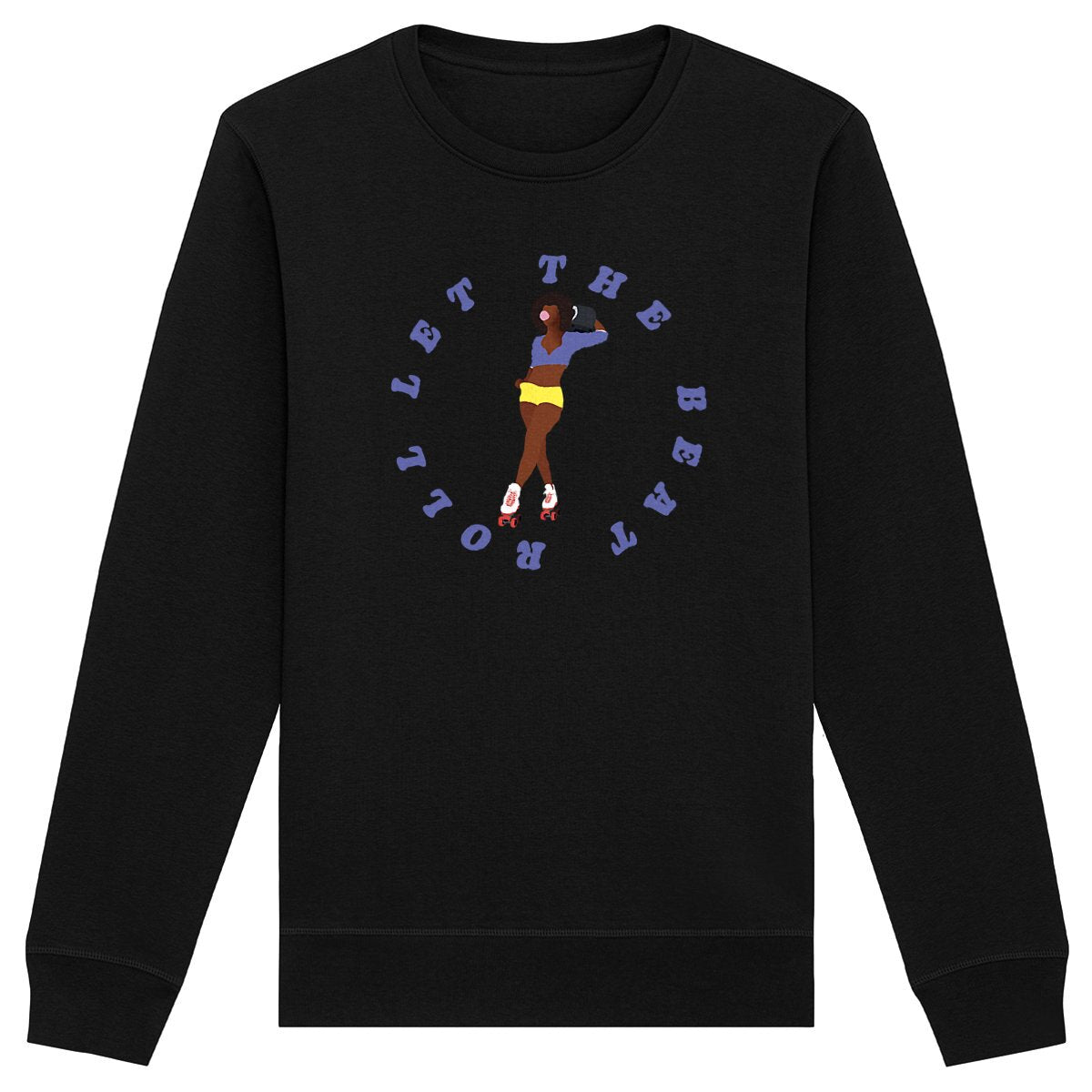Sweatshirt Femme - Léger - Coton BIO - Let the beat roll