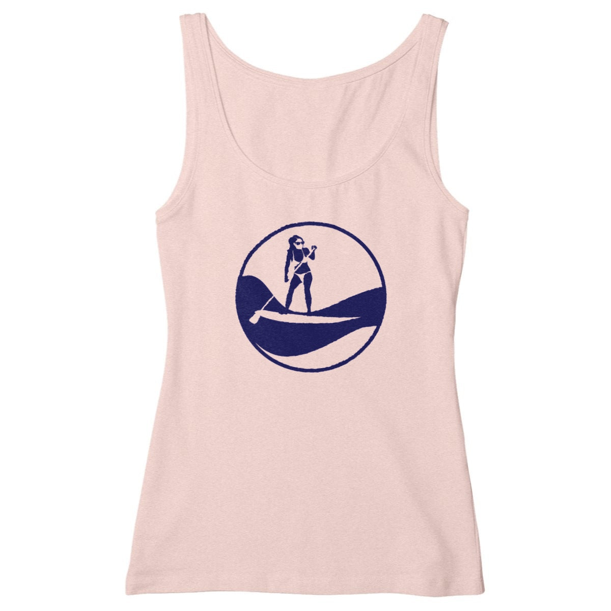 Débardeur Femme - Cintré - 100% Coton BIO - Stand Up Paddle W