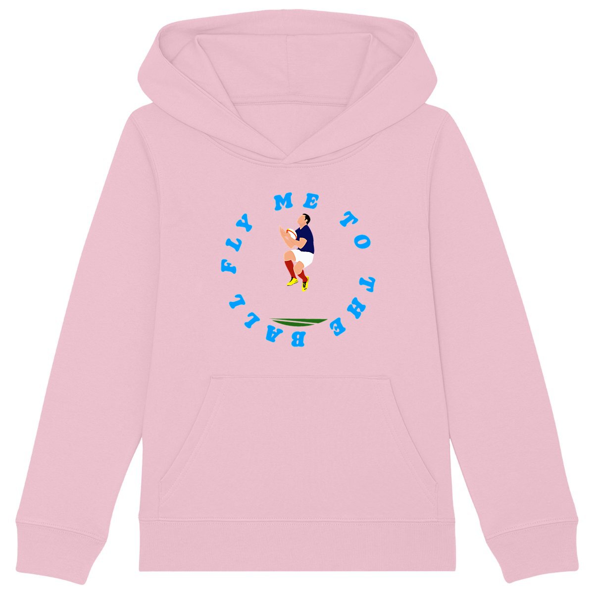 Sweatshirt à capuche Enfant - Garçon - Coton BIO - Fly me to the ball