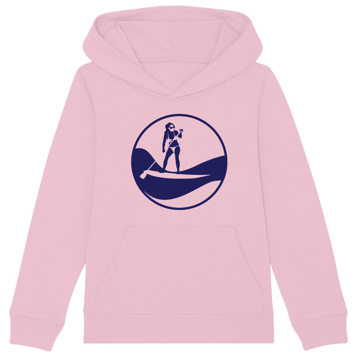 Sweatshirt à capuche Enfant - Fille - Coton BIO - Stand Up Paddle W