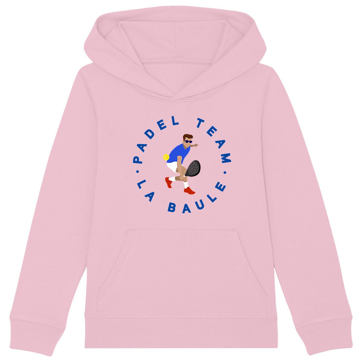Sweatshirt à capuche Enfant - Garçon - Coton BIO - Padel Team La Baule
