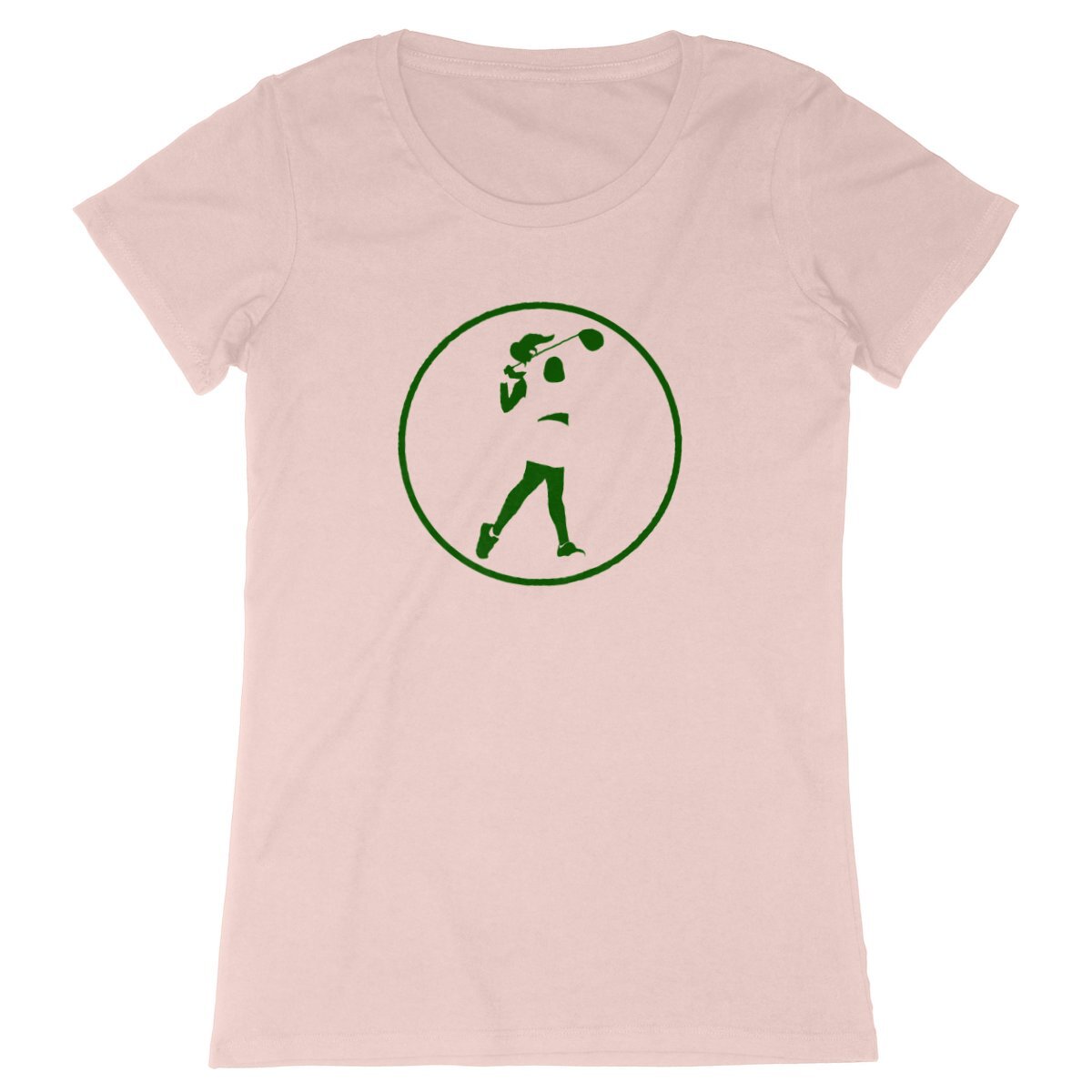 T-shirt Femme - Coupe cintrée - 100% Coton BIO - Golf W