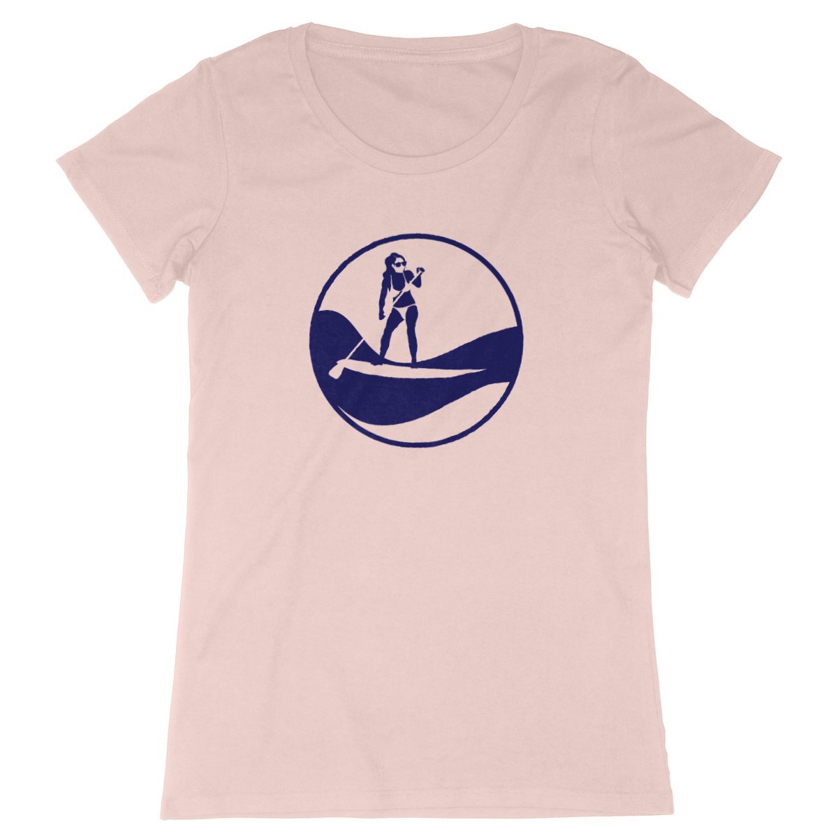 T-shirt Femme - Coupe cintrée - 100% Coton BIO - Stand Up Paddle W