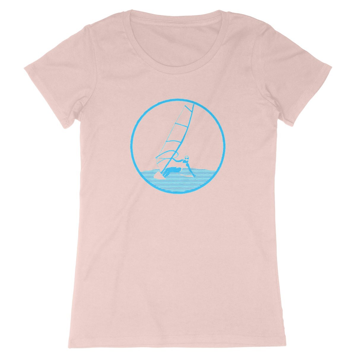 T-shirt Femme - Coupe cintrée - 100% Coton BIO - Funboard W