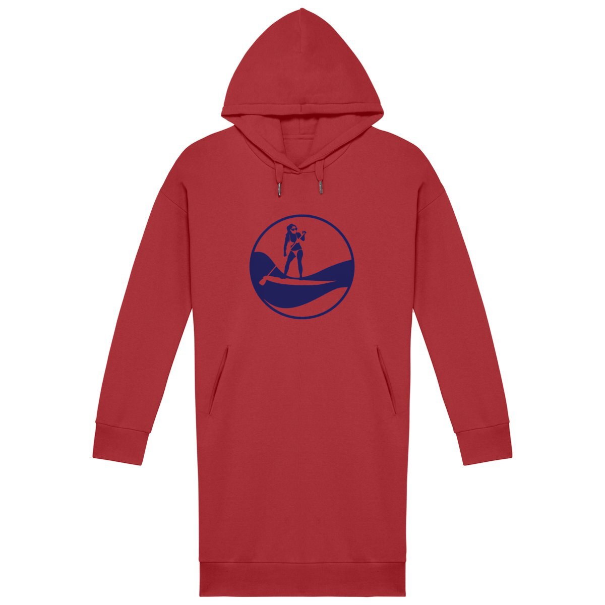 Robe sweatshirt Femme - Coton BIO - Stand up paddle W