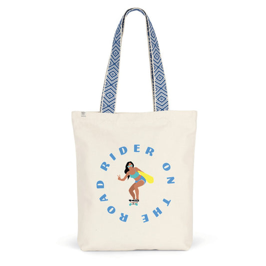 Tote bag Ethnique - Coton recyclé - Rider on the road