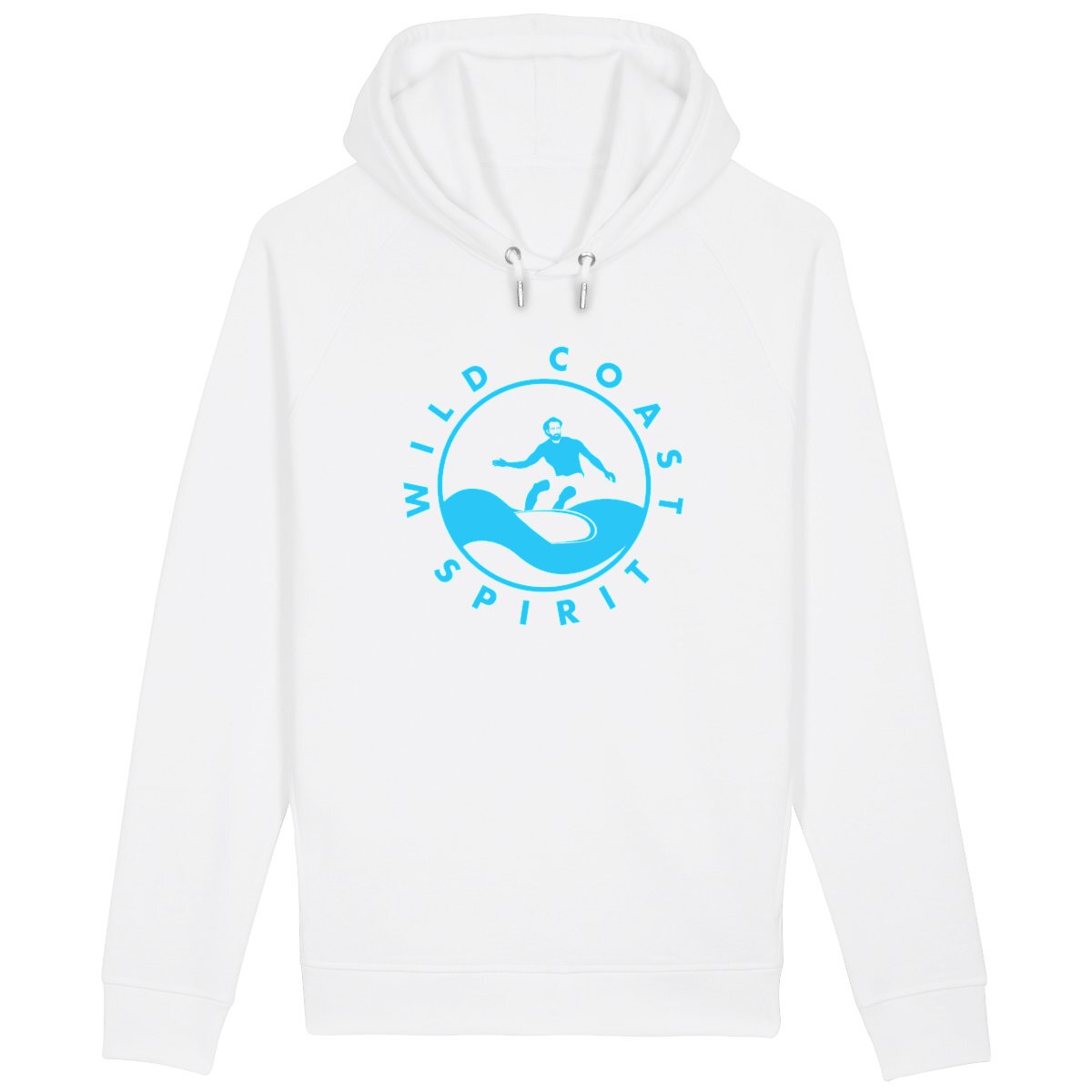 Sweatshirt à capuche Homme - Poches latérales - Coton BIO - Bertrand surf