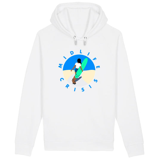 Sweatshirt à capuche Femme - Poches latérales - Coton Bio - Marie surf