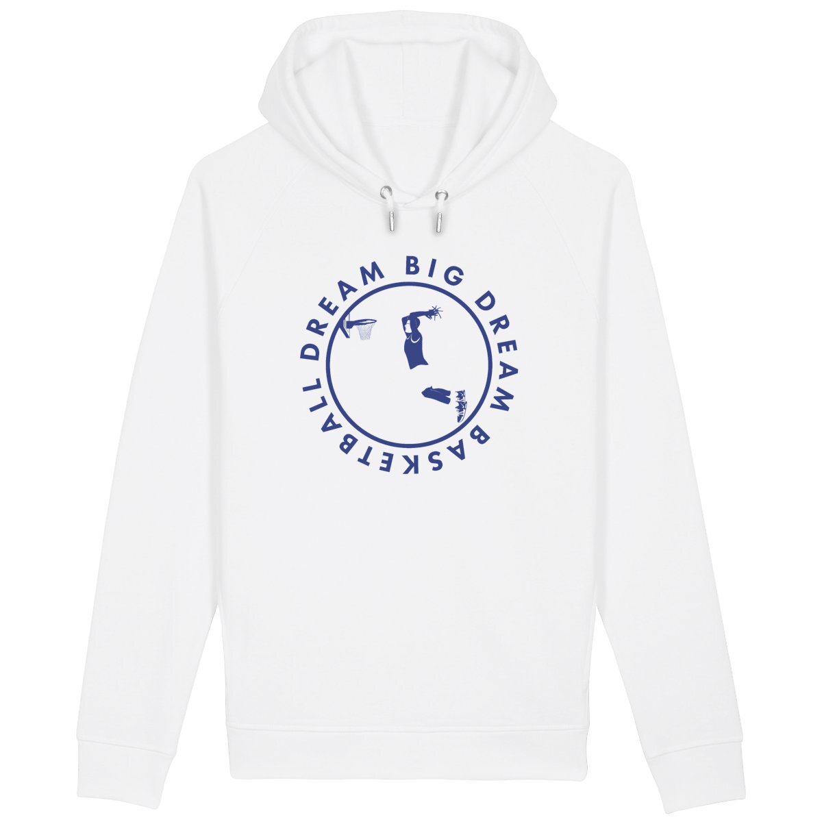 Sweatshirt à capuche - Poches latérales - Coton Bio - Raphael Basketball