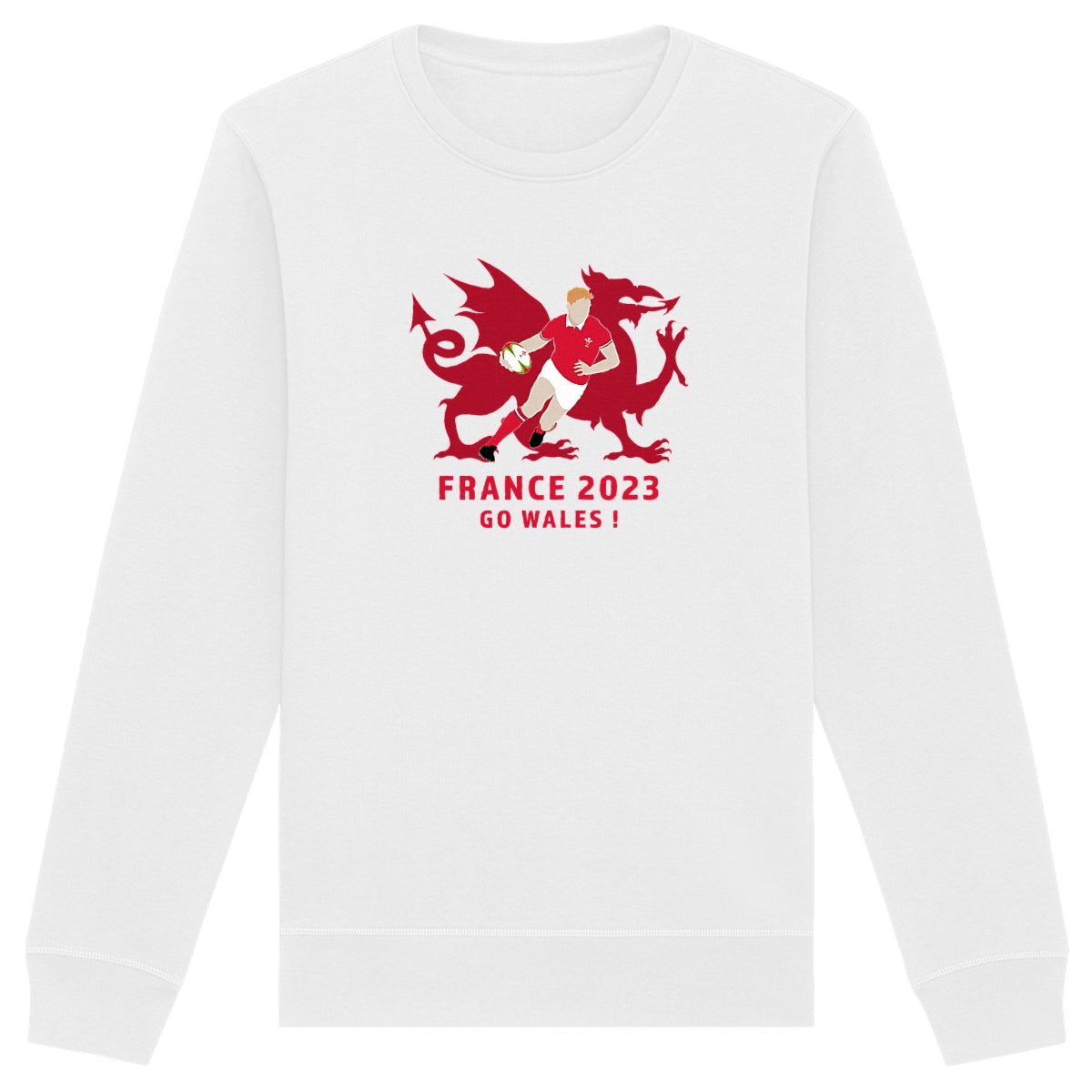 Sweatshirt Homme - Léger - Coton BIO - Wales