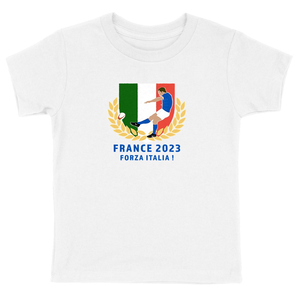 T-shirt Enfant - Garçon - 100% coton BIO - Italie