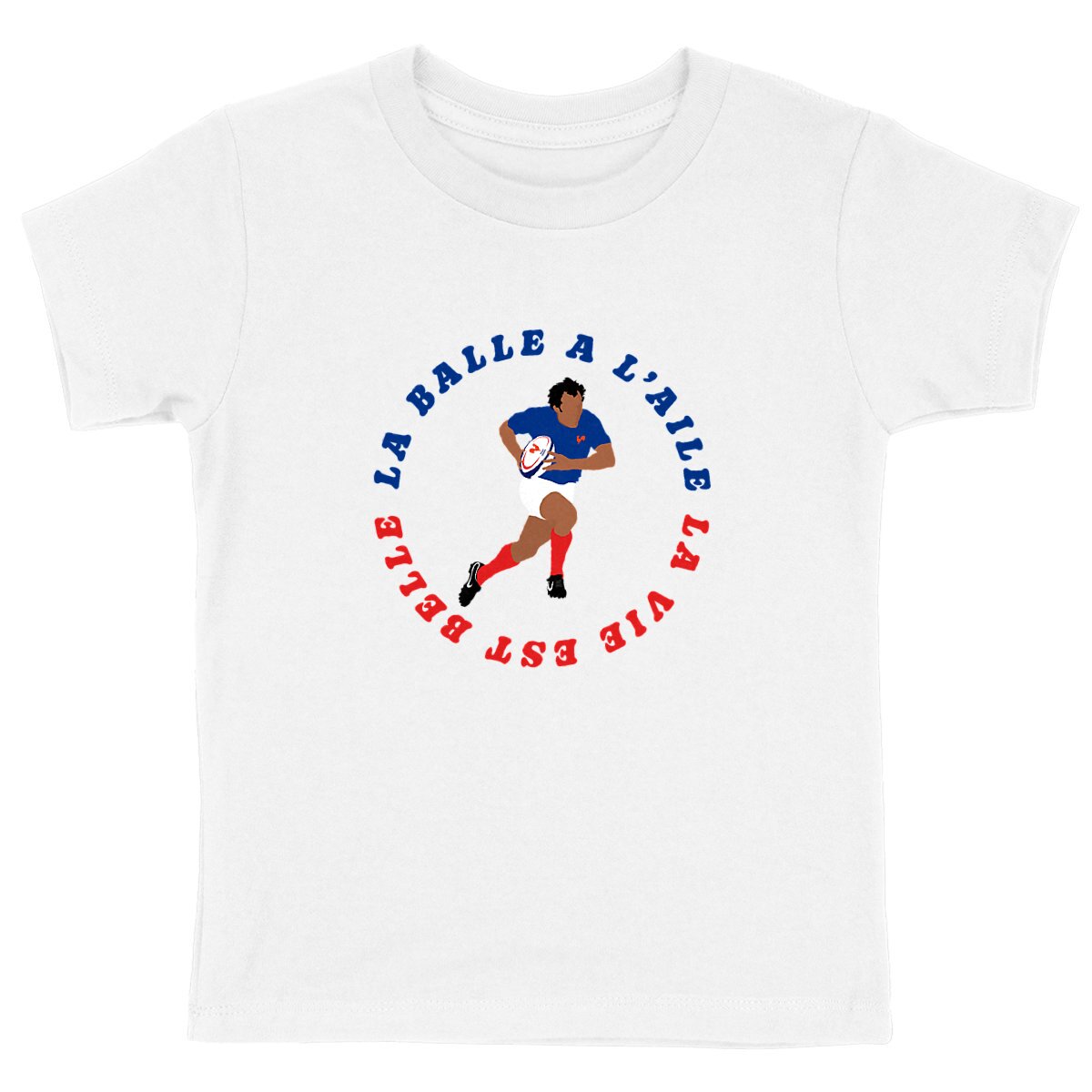 T-shirt Enfant - Garçon - 100% Coton BIO - La balle à l'aile