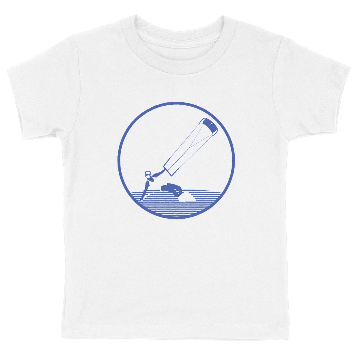 T-shirt Enfant - Fille - 100% Coton BIO - Kitesurf W