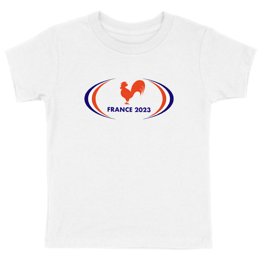 T-shirt Enfant - Garçon - 100% Coton BIO - France 2023