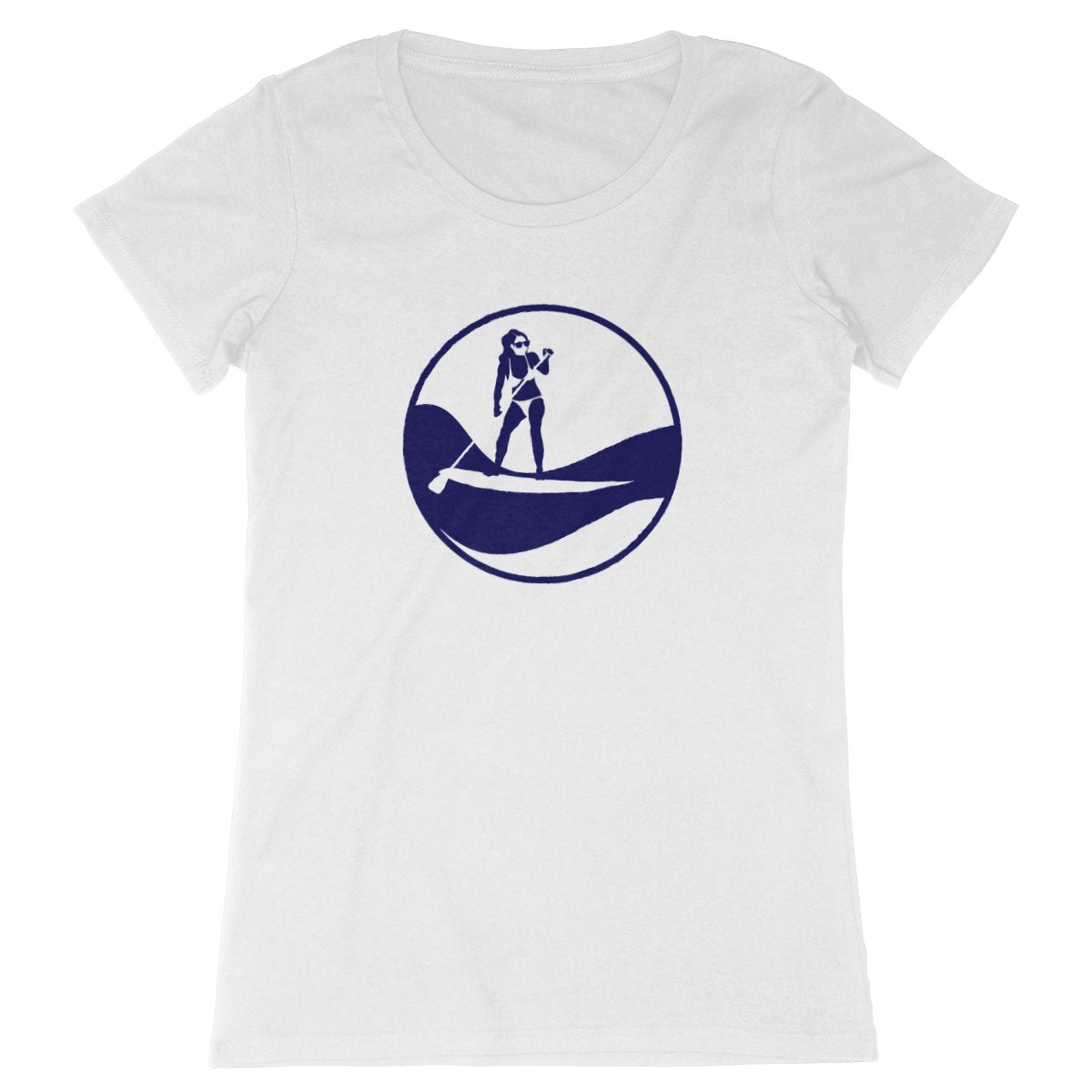 T-shirt Femme - Coupe cintrée - 100% Coton BIO - Stand Up Paddle W