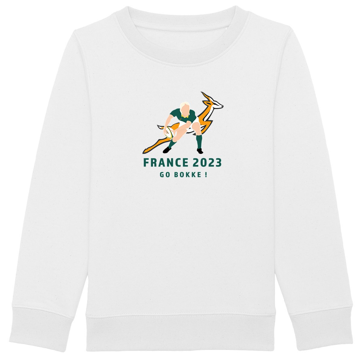 Sweatshirt Enfant - Garçon - Coton BIO - Springboks