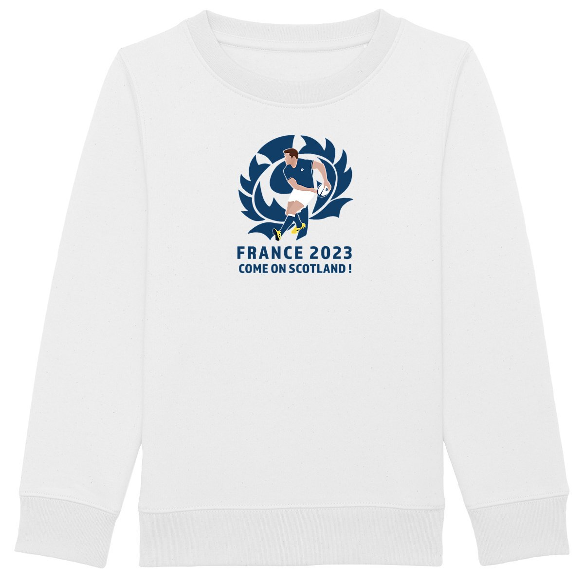 Sweatshirt Enfant - Garçon - Coton BIO - Ecosse