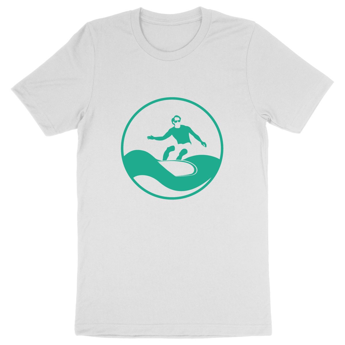 T-shirt Homme - Léger - 100% Coton BIO - Surf H