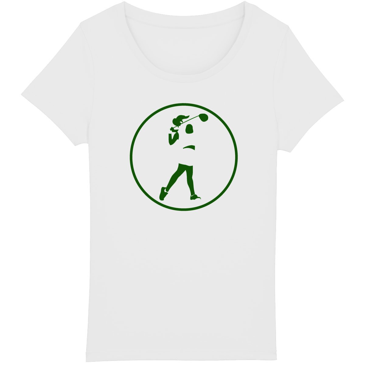 T-shirt Femme - Coupe ample - 100% Coton BIO - Golf W