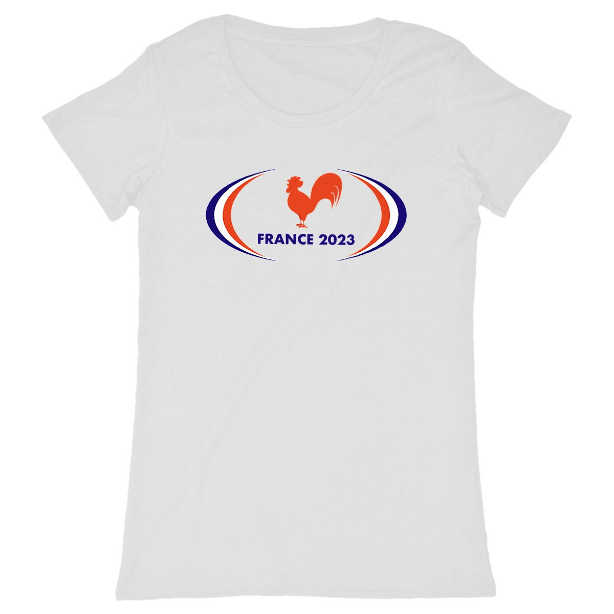 T-shirt Femme - Coupe cintrée - 100% Coton BIO - France 2023