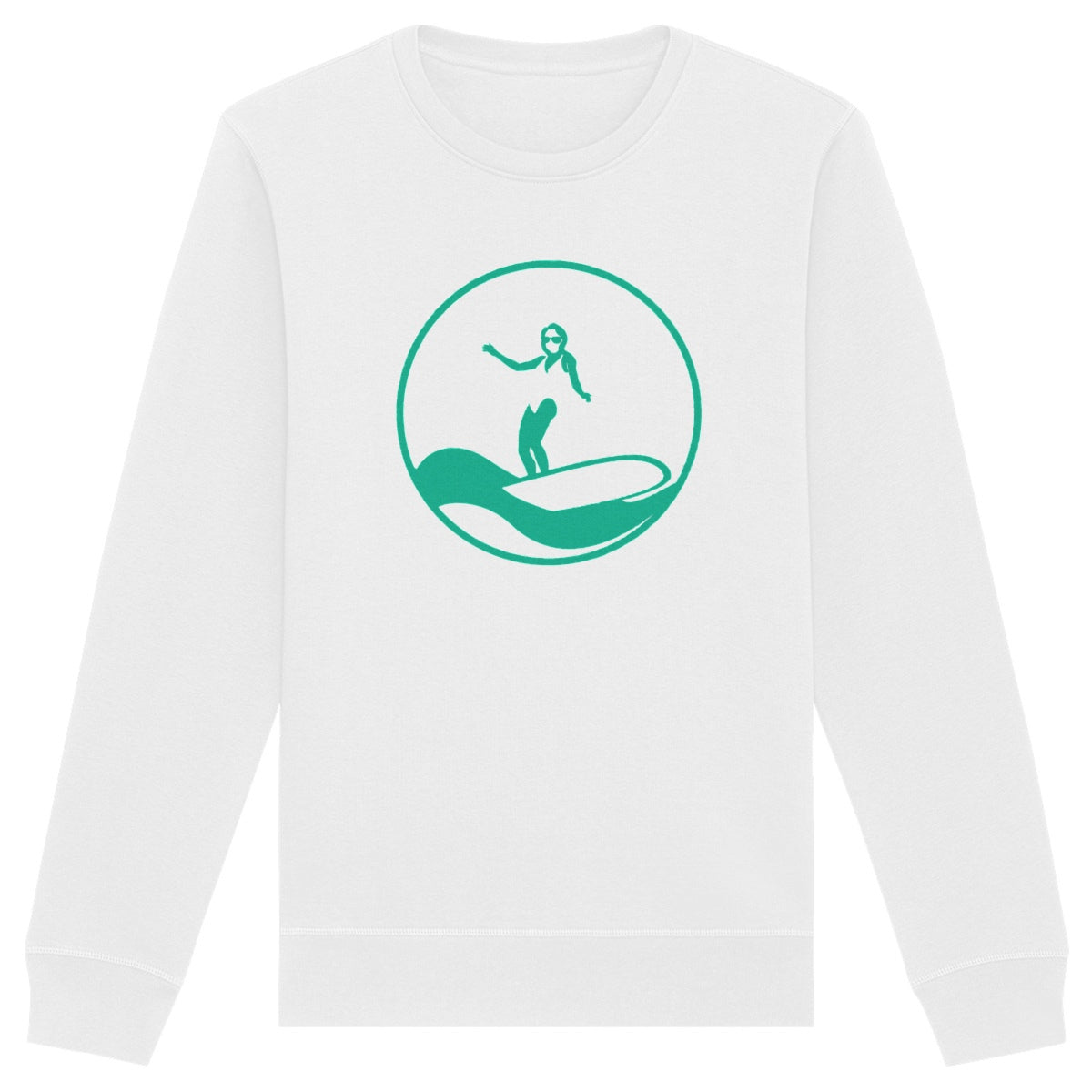 Sweatshirt Femme - Léger - Coton Bio - Surf W