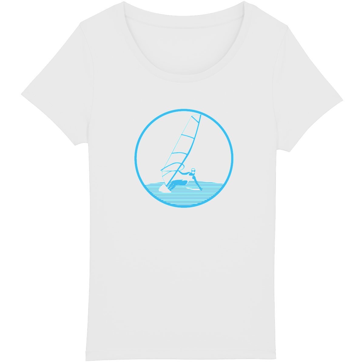 T-shirt Femme - Coupe Classique - 100% Coton BIO- Funboard W