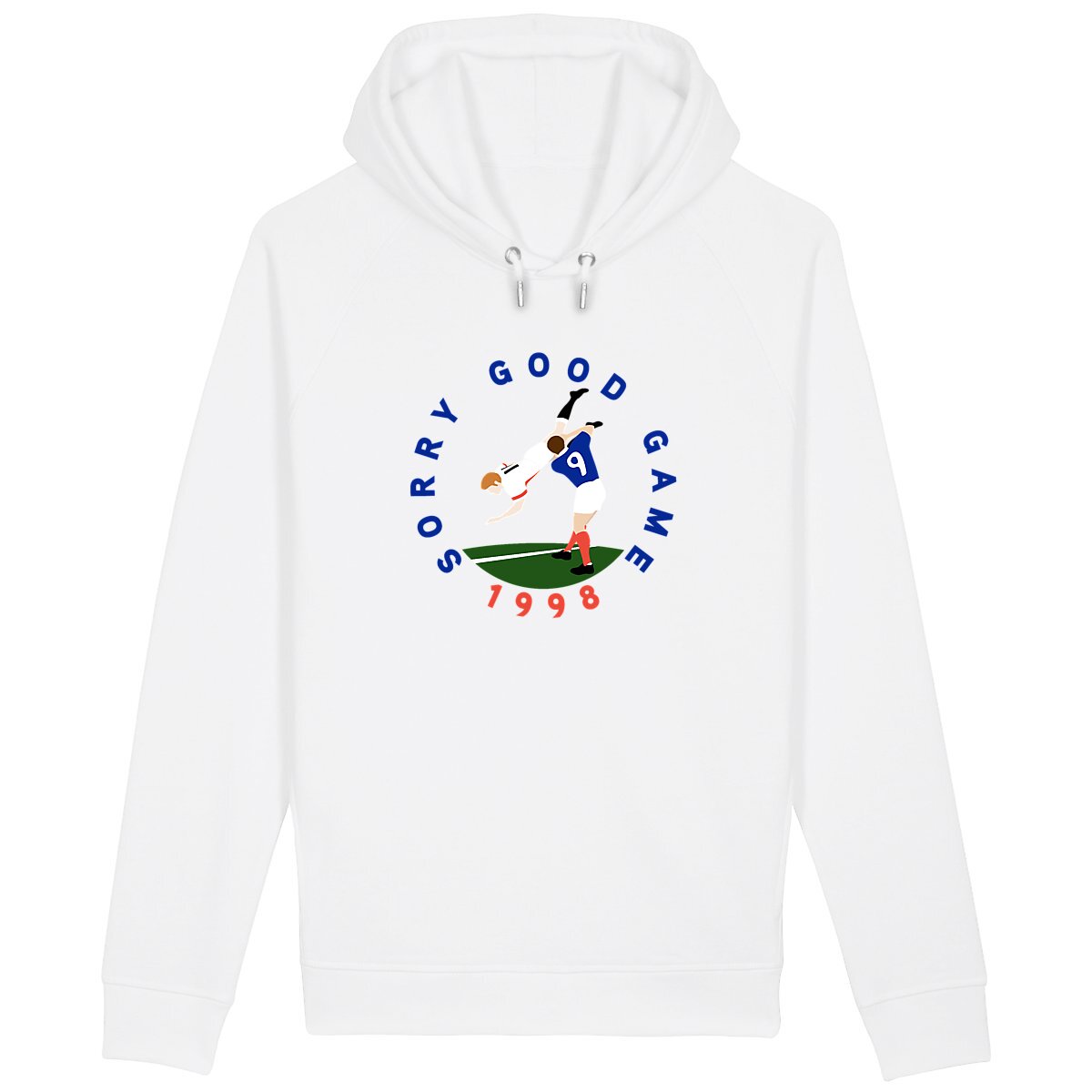 Sweatshirt à capuche Homme - Poches latérales - Coton BIO - Sorry good game