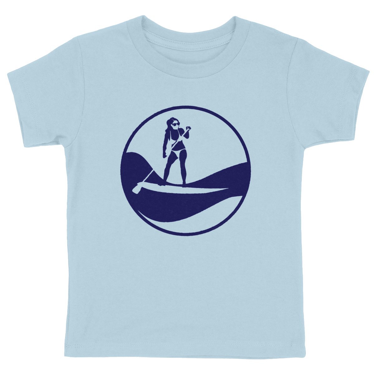 T-shirt Enfant - Fille - 100% Coton BIO - Stand Up Paddle W