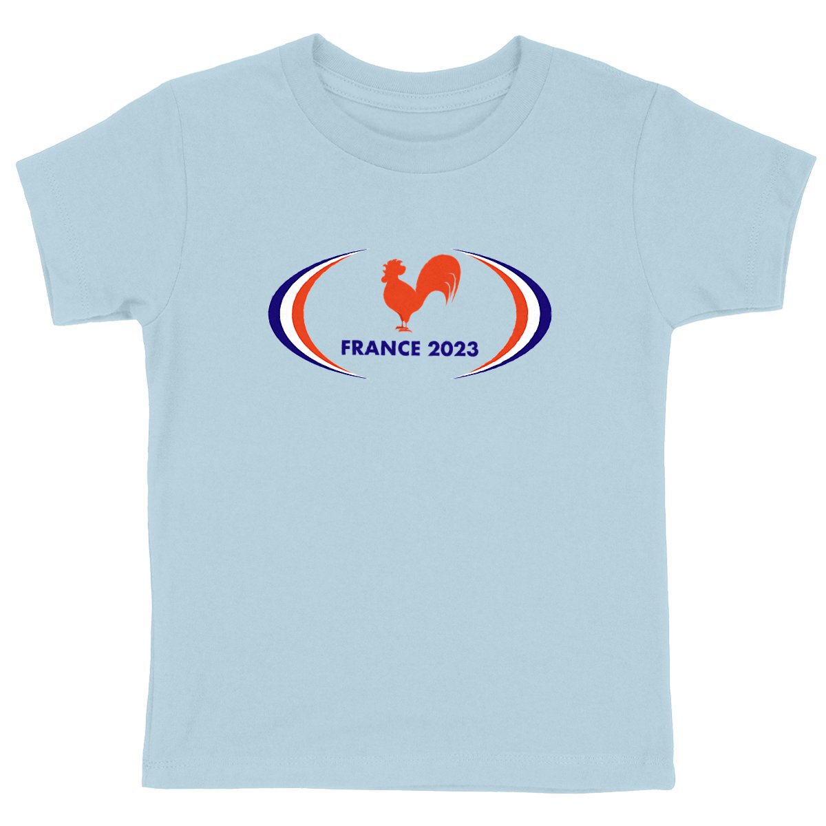 T-shirt Enfant - Garçon - 100% Coton BIO - France 2023