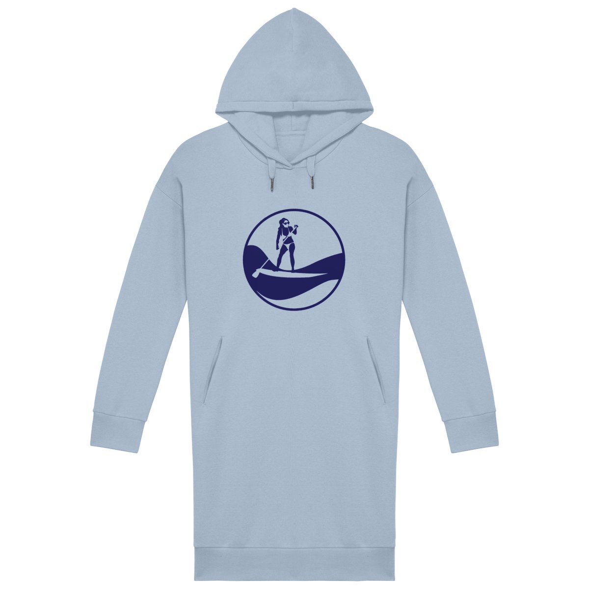 Robe sweatshirt Femme - Coton BIO - Stand up paddle W