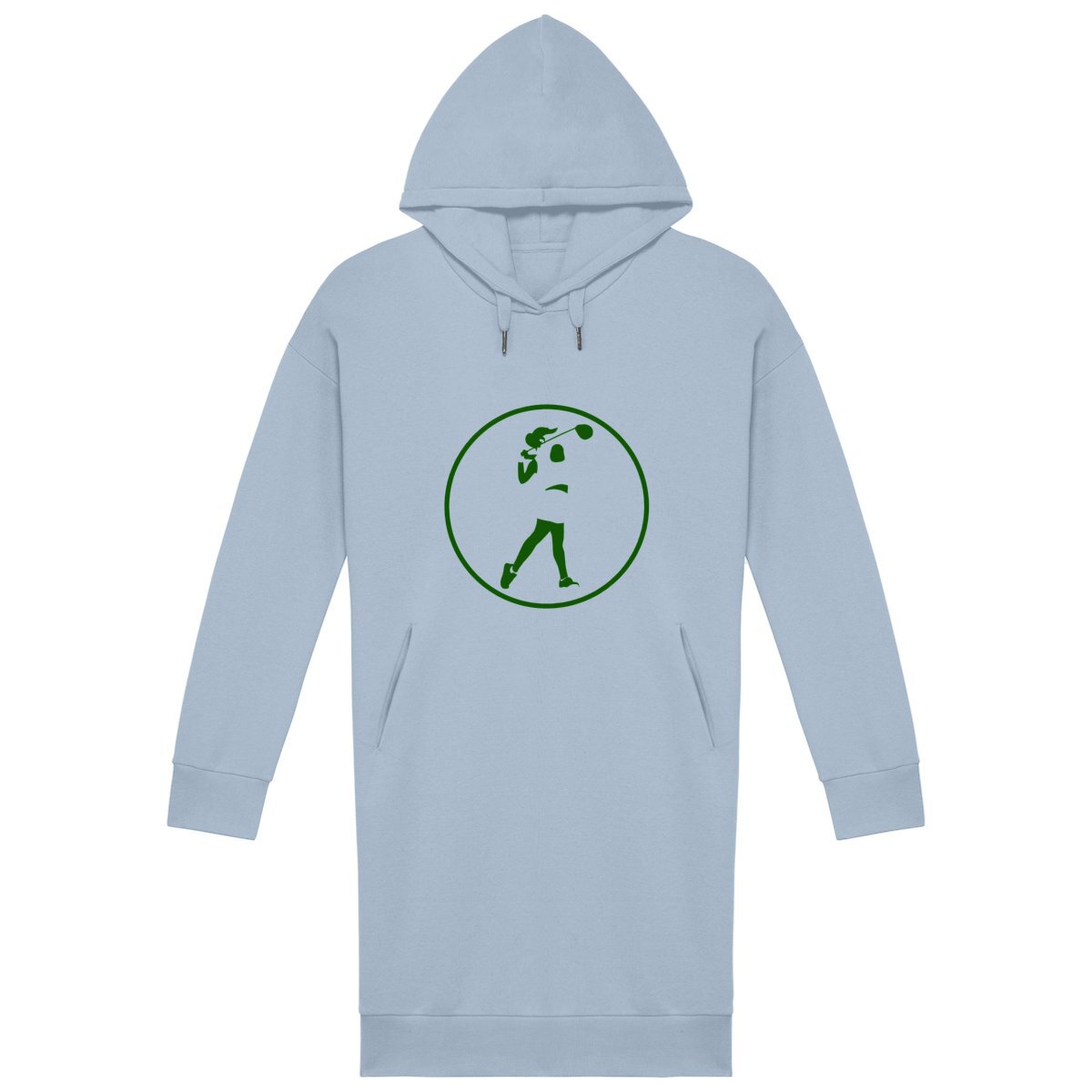 Robe Sweatshirt Femme - Coton BIO - Golf W